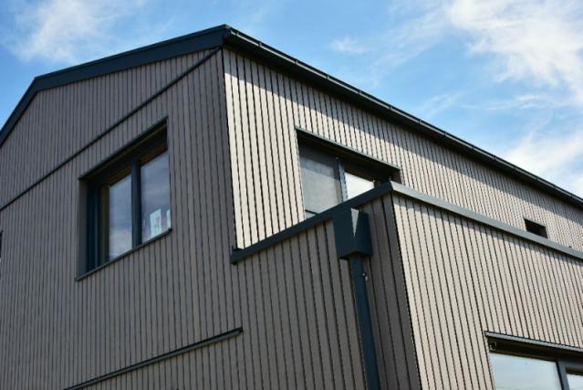 bardage extérieur maison